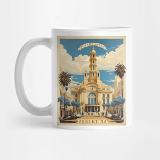 Buenos aires Argentina Vintage Tourism Poster Mug